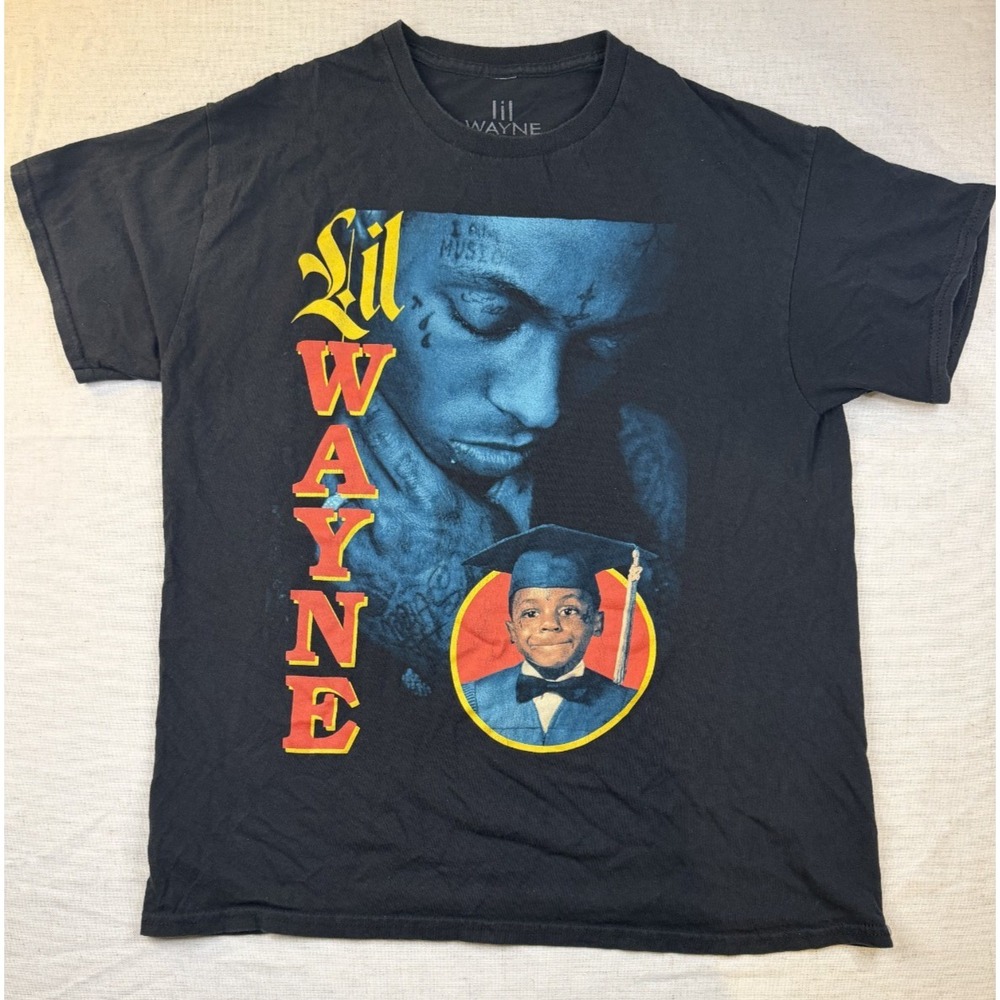 Lil Wayne Tha Carter IV Graphic T-Shirt Mens Size Large - Young Money Rap Tee